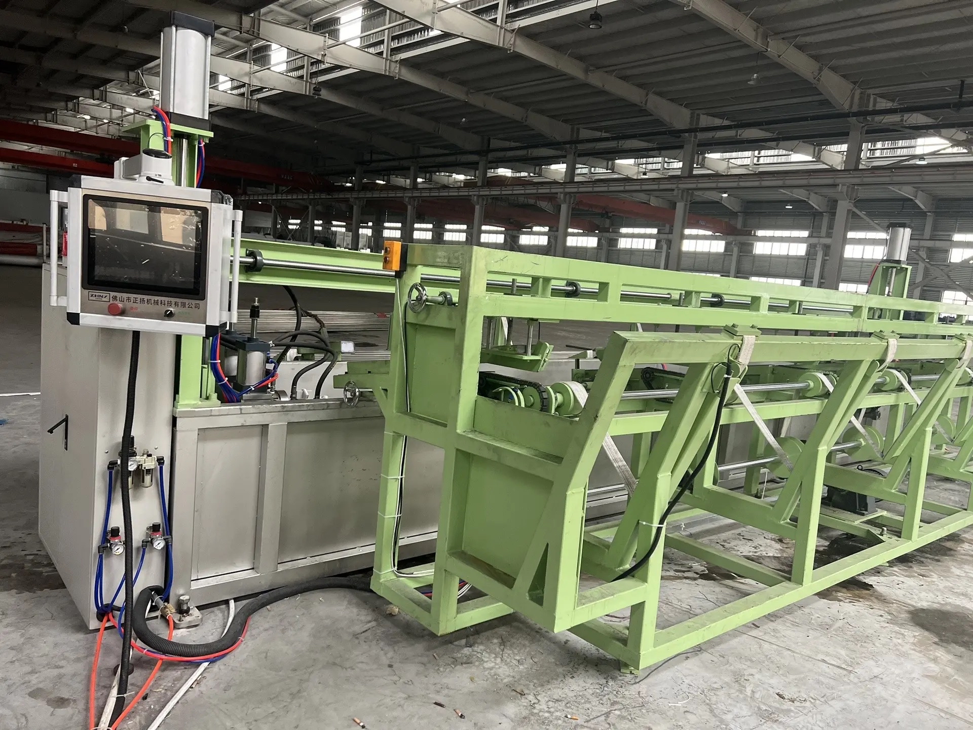 Máquina de teste hidrostático