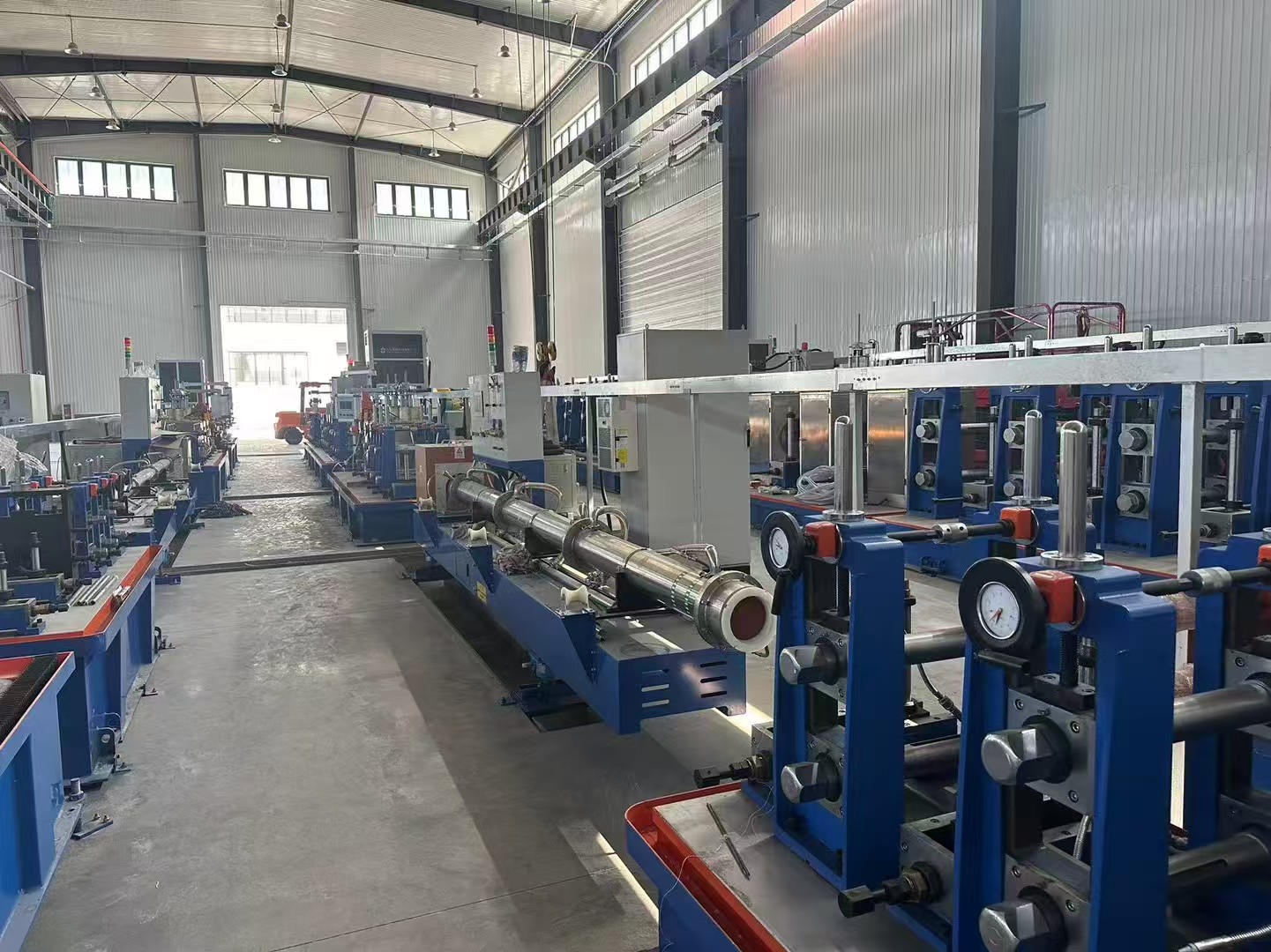 máquina de fabricação de tubos