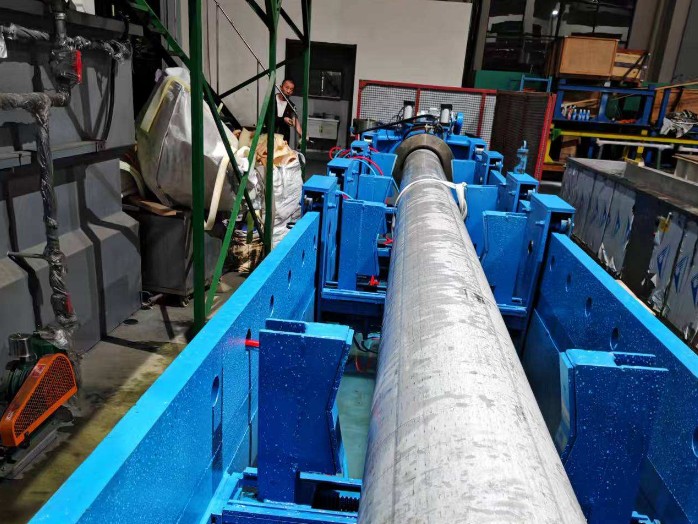 máquina de ensaio hidrostático para tubos de aço